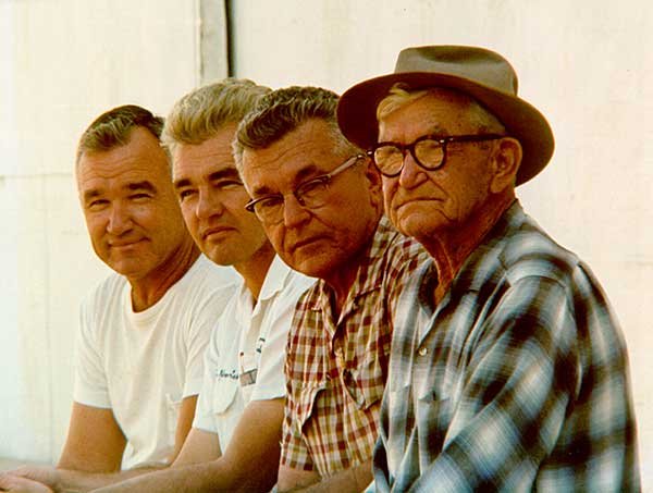 Emil, Tommy, John Jr. & Pop Rybovich